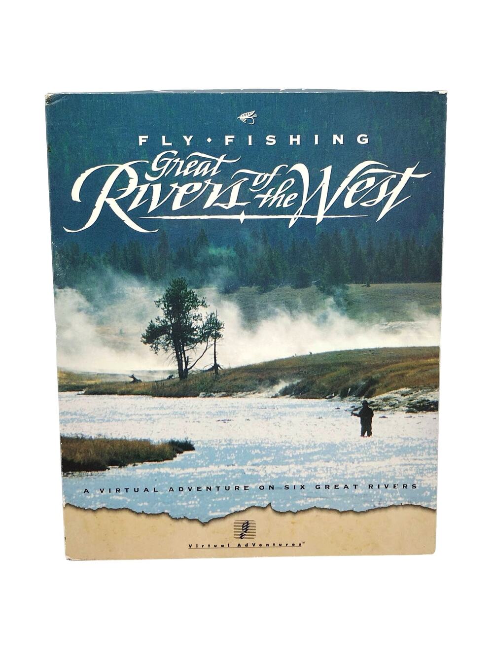 Fly Fishing Great Rivers of the West Big Box Macintosh 1995 Game Factory Sealed